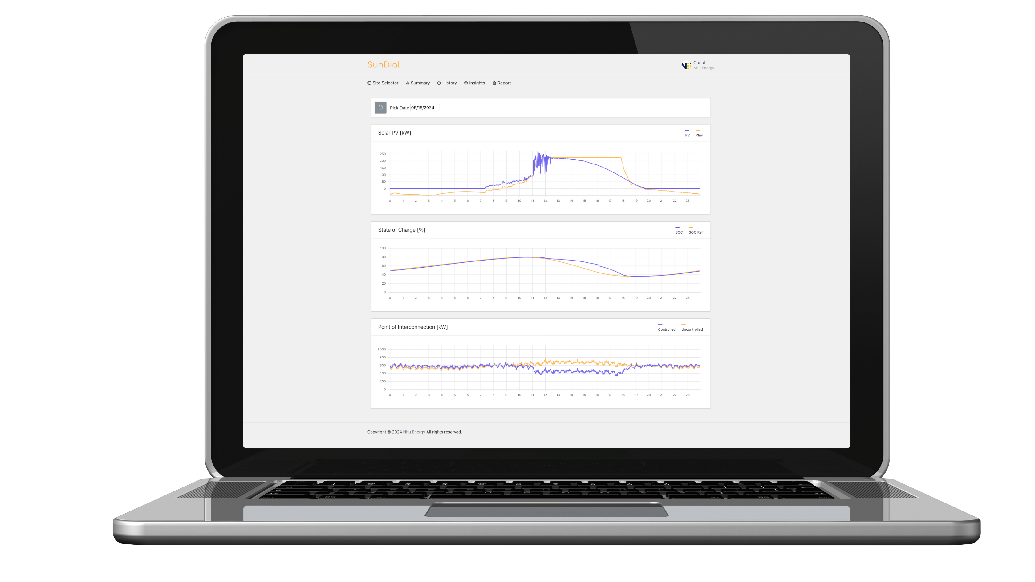 SunDial Dashboard